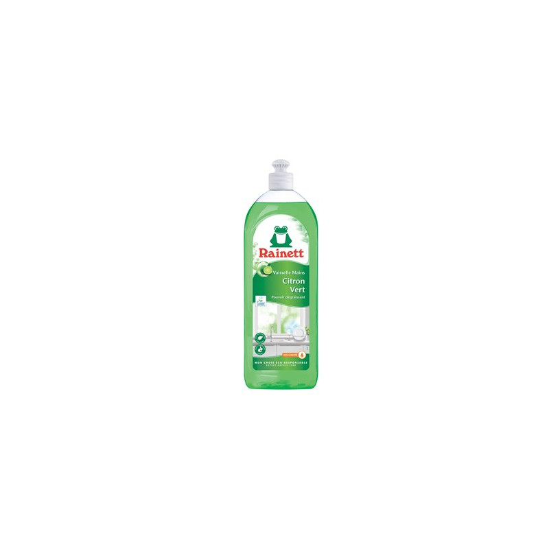 Liquide vaisselle Rainett Citron vert - 750ml Liquide vaisselle Rainett Citron vert - 750ml