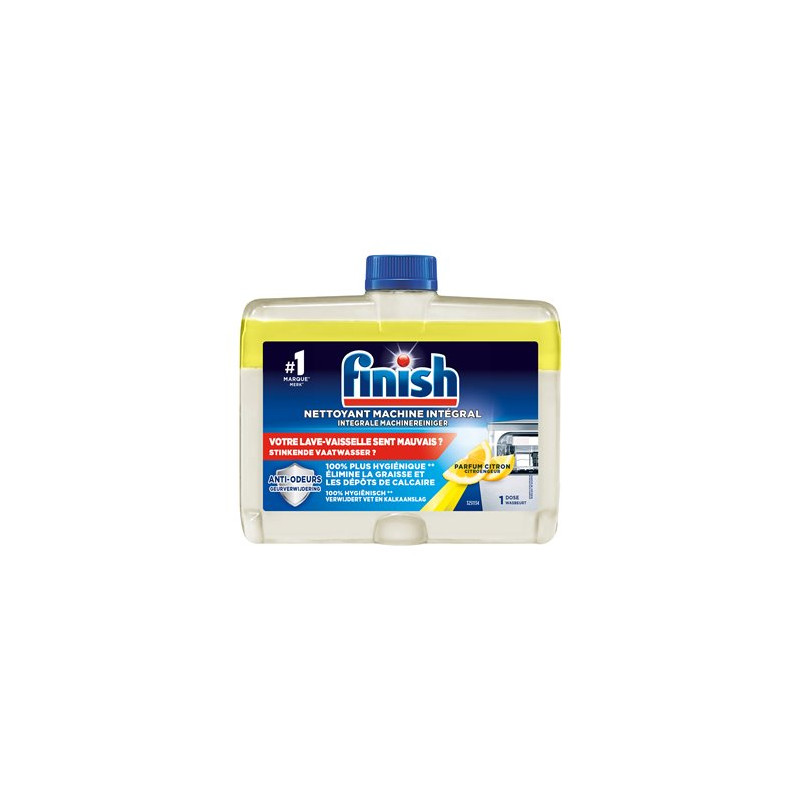 Nettoyant lave-vaisselle Finish Intégral - Citron - 250ml Nettoyant lave-vaisselle Finish Intégral - Citron - 250ml