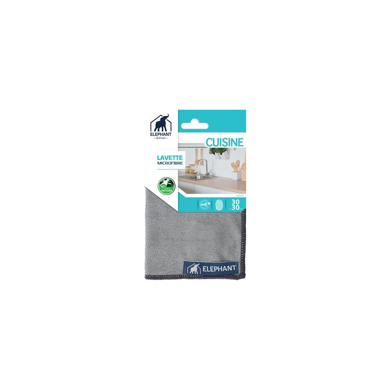 Lavette Elephant Microfibre multi-usage Lavette Elephant Microfibre multi-usage