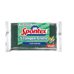 Tampon-gratte Spontex A récurer - x3