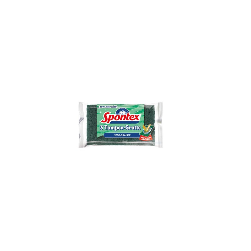 Tampon-gratte Spontex A récurer - x3