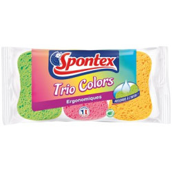 Eponges Spontex Multicolore - x3