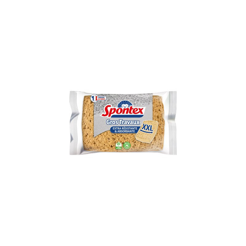 Eponge végétale Spontex Gros travaux - 1 pièce