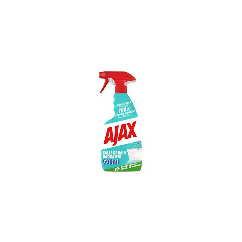 Spray nettoyant ménager Ajax Salle de bain - 500ml Spray nettoyant ménager Ajax Salle de bain - 500ml