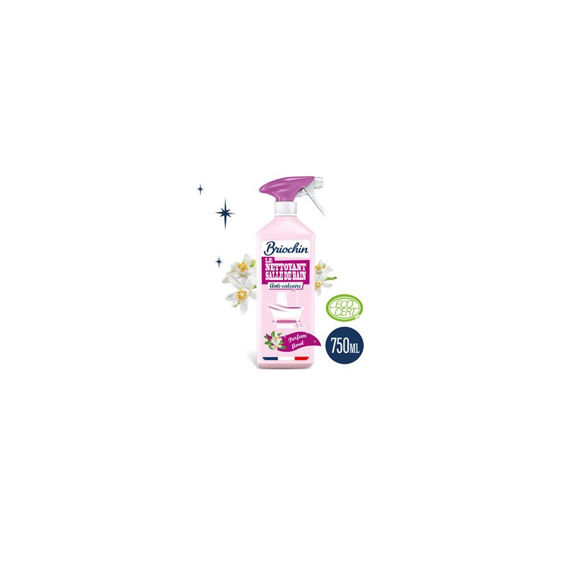 Nettoyant salle de bain 3en1 Briochin - Ecocert - 750mL Nettoyant salle de bain 3en1 Briochin - Ecocert - 750mL