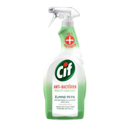 Spray Nettoyant Menager Cif Antibacterien - 750 ml