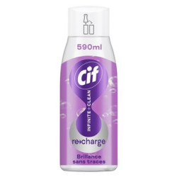Recharge Spray nettoyant CIF Infinite+Clean Brillance 590ml