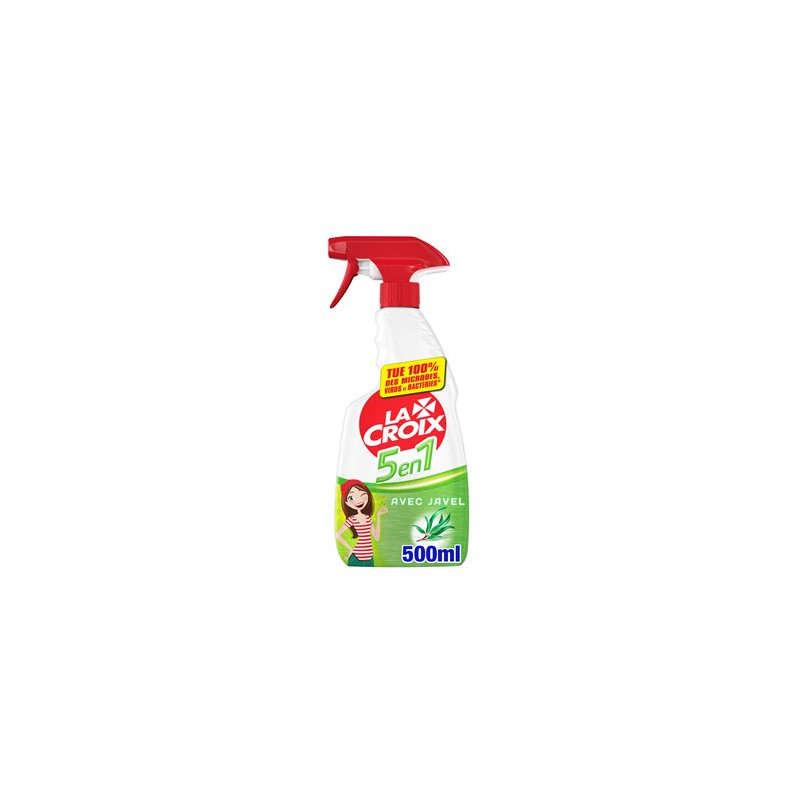 Nettoyant spray La Croix Désinfectant Javel Frais -500ml