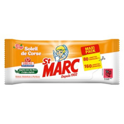 Lingettes désinfectantes St Marc Soleil de Corse - x80