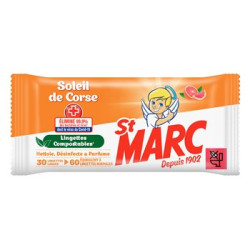 Lingettes désinfectantes St Marc Soleil de Corse - x30