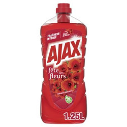 Nettoyant ménager AJAX Air frais coquelicots - 1.25L