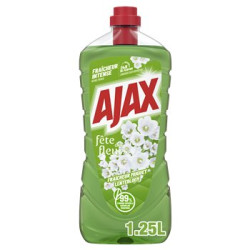 Nettoyant ménager Ajax Fête des fleurs muguets 1.25L