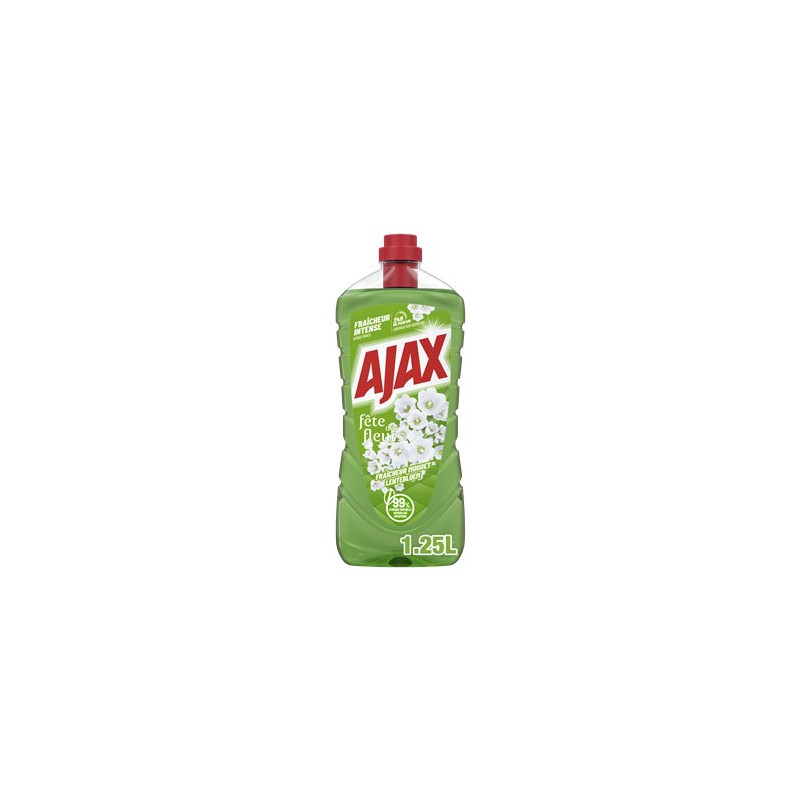 Nettoyant ménager Ajax Fête des fleurs muguets 1.25L