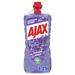Nettoyant ménager Ajax Fête des fleurs Lavande - 1.25L