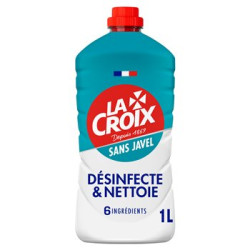 Nettoyant Ménager La Croix Désinfectant sans Javel - 1L