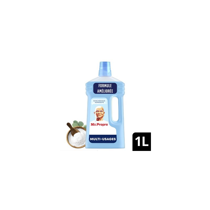 Nettoyant dilué Mr Propre Bicarbonate - 1L