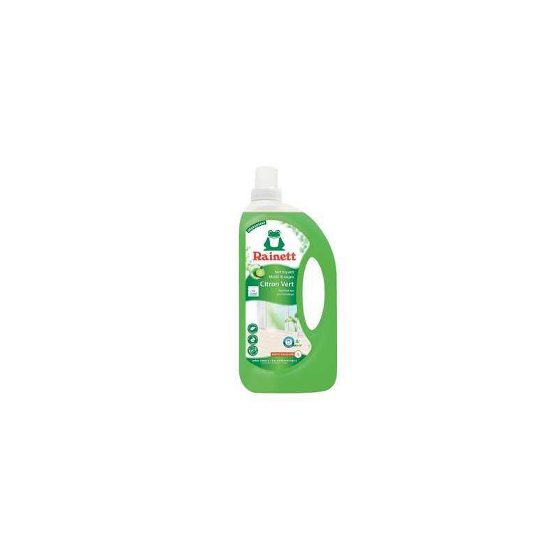 Nettoyant multi-usages Rainett Ecolabel citron vert - 1L