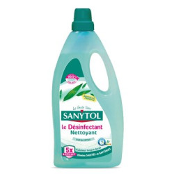 Désinfectant nettoyant Sanytol Multi-surfaces - Eucalyptus 1L