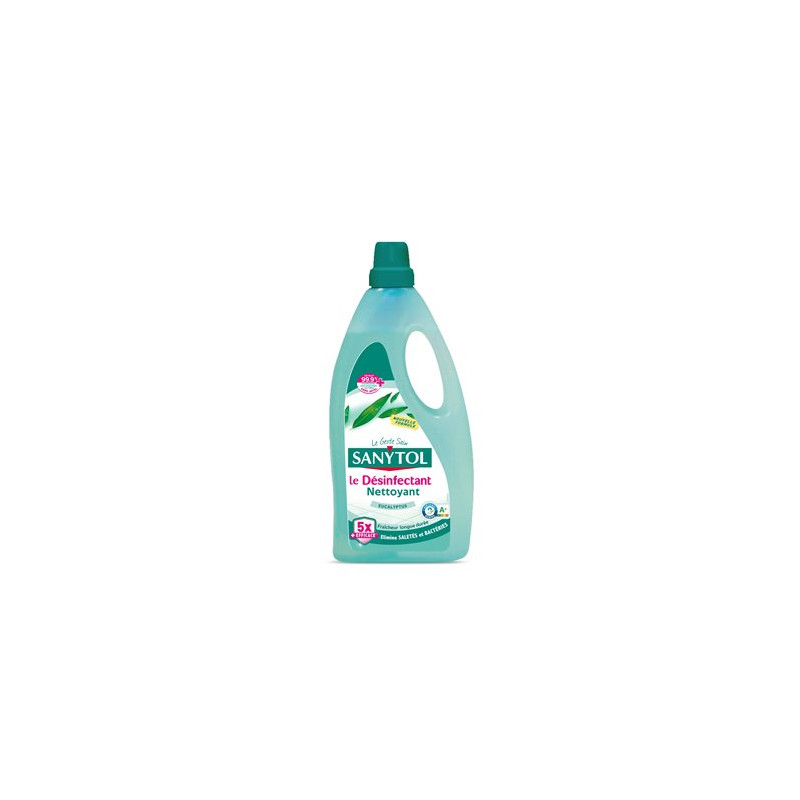 Désinfectant nettoyant Sanytol Multi-surfaces - Eucalyptus 1L Désinfectant nettoyant Sanytol Multi-surfaces - Eucalyptus 1L