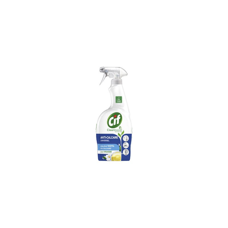Spray Nettoyant Menager Cif Anti-calcaire Universel 750 ml