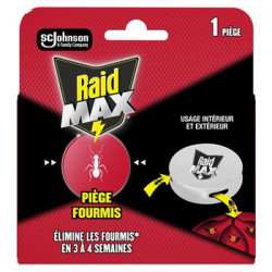 Insecticide Raid Max Système anti-fourmis - 1 piège