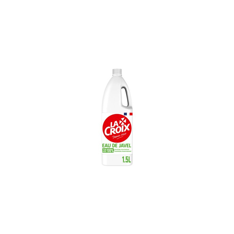 Eau de javel La Croix Traditionnelle - 1.5L Eau de javel La Croix Traditionnelle - 1.5L