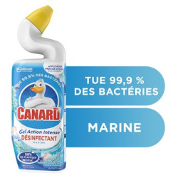 Gel WC Désinfectant Canard Action Intense Marine - 750ml