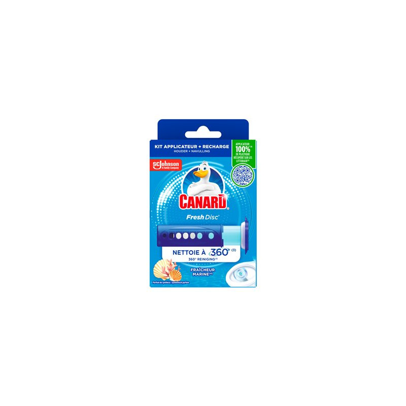 Bloc WC Canard Fresh Disc Fraîcheur marine - 36ml Bloc WC Canard Fresh Disc Fraîcheur marine - 36ml
