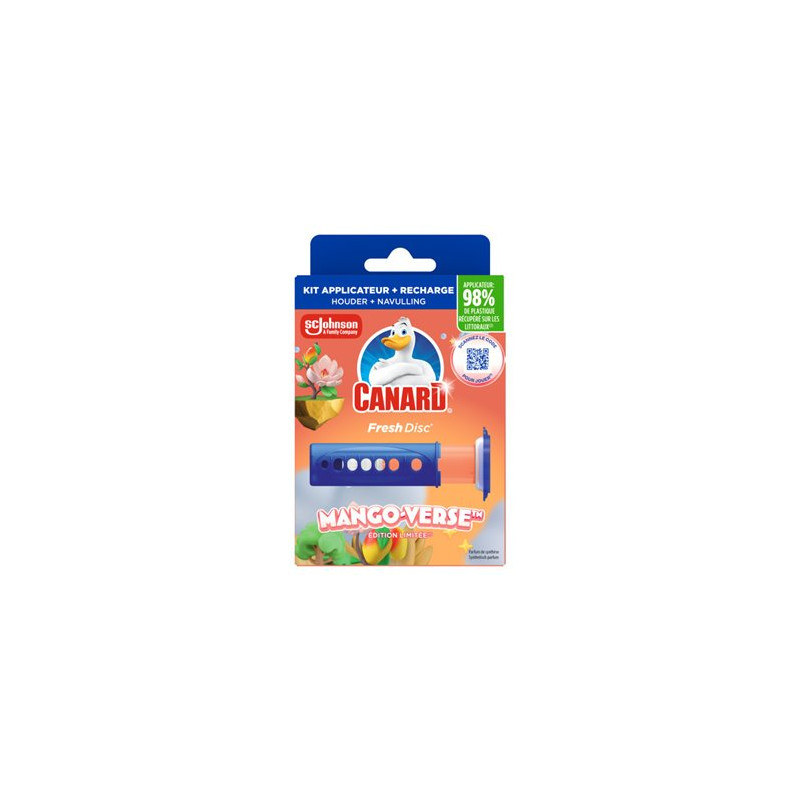 Canard WC Fresh disc Tropical - 1 appli + 6 disques