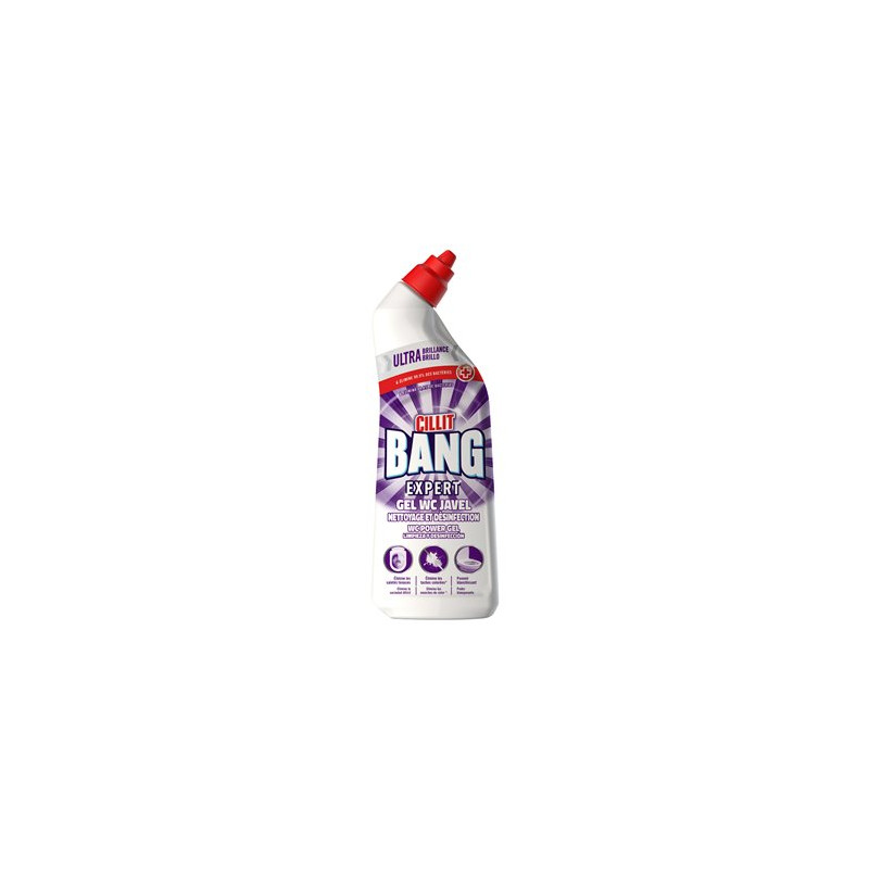 CILLIT BANG Gel WC Surpuissant Désinfectant Javel - 750ml CILLIT BANG Gel WC Surpuissant Désinfectant Javel - 750ml
