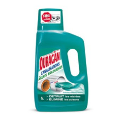 Nettoyant canalisations Ouragan Fraîcheur mentholée - 1L