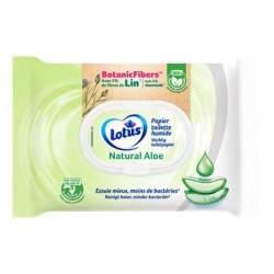 Papier toilette humide Lotus Aloe Douceur - x42 feuilles