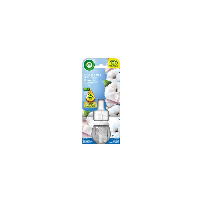 Recharge diffuseur électrique Airwick - Coton - 19ml