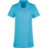 tunique bleu turquoise femme profesionnelle dentiste spa accueil ferme boutons
