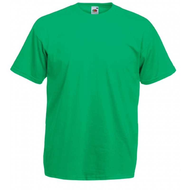 t-shirt S au 3XL vert irlandais homme valueweight fruit of the loom SC221