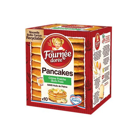 Pancakes La fournée Dorée 350g
