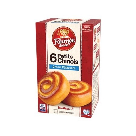 Petit Chinois La fournée Dorée Crème patissière - x6 - 300g