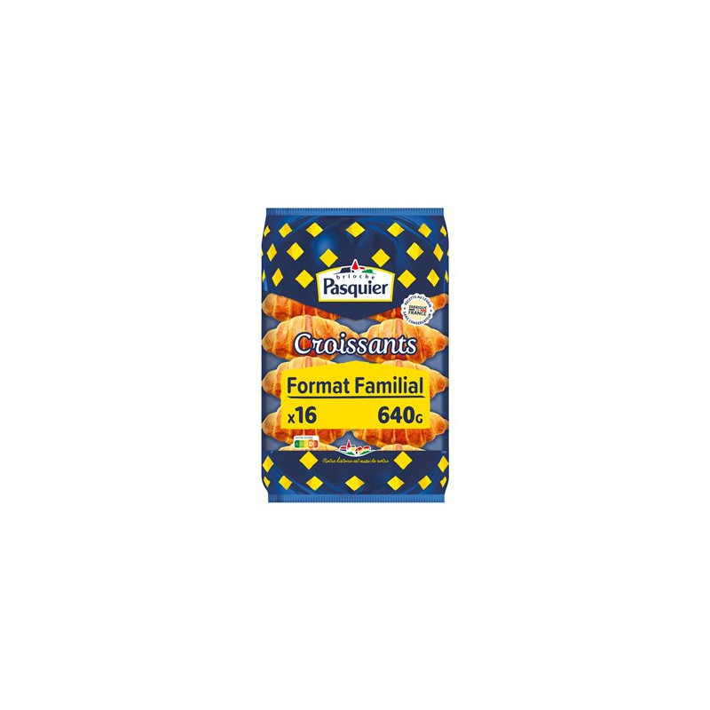 Croissants Pasquier x16 - 640g