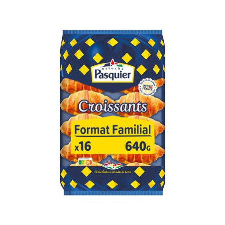 Croissants Pasquier x16 - 640g