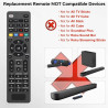 Commande de remplacement à distance TV universelle G006 pour LG et de nombreuses marques