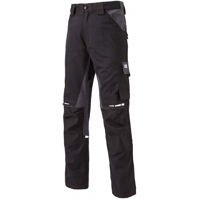 Pantalon de travail noir et gris GDT Premium Dickies DWD4901
