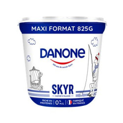 Skyr protéiné Danone nature 0% MG - 825g