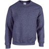sweat gildan bleu marine vintage manches longues col rond tailles S à XXL