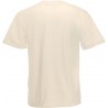 t-shirt naturel homme valueweight fruit of the loom SC221